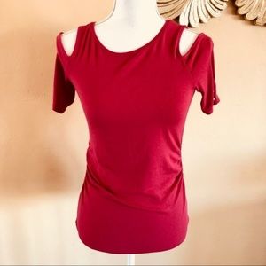 White House Black Market Cold Shoulder Keyhole